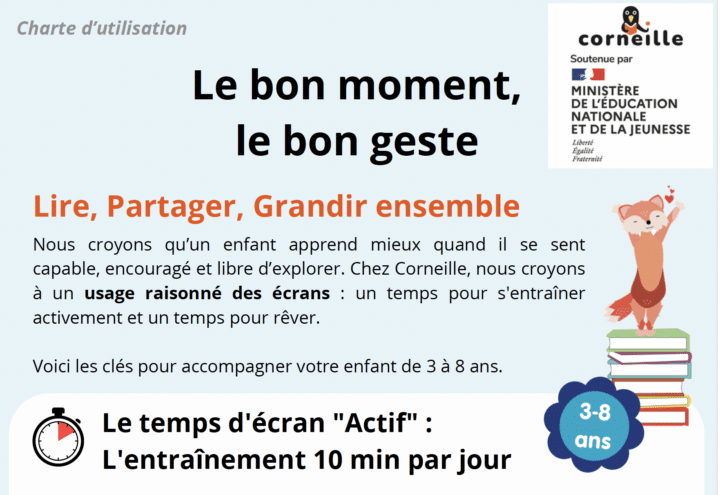 La charte d&rsquo;utilisation : Le bon moment, le bon geste